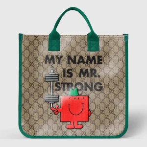 Children's Gg Tote Bag With Print