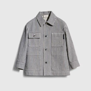 Children's Striped Denim Jacket