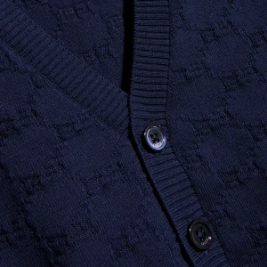 Children's Gg Cotton Cardigan