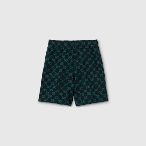 Children's Gg Cotton Shorts