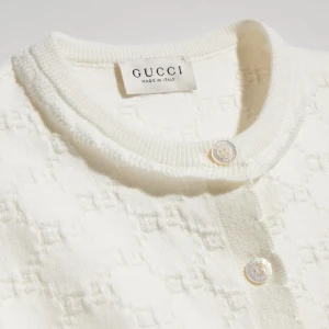 Children's Gg Cotton Cardigan