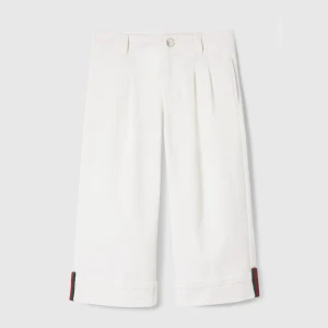 Children's Denim Trousers With Web