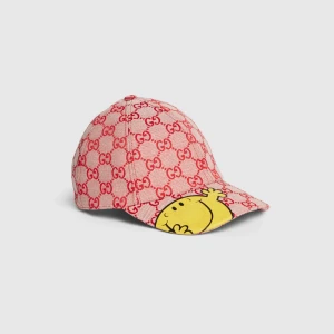 Children's Gg Canvas Baseball Cap