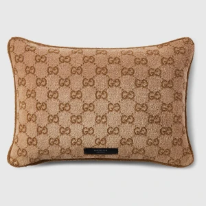 Gg Cotton Rectangular Cushion