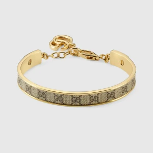 Bangle Bracelet With Double G Charm