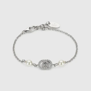 Crystal And Pearl Bracelet