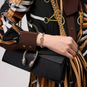 Gucci Interlocking Chain Bracelet