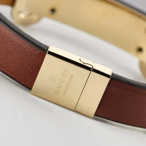 Leather Bracelet With Horsebit