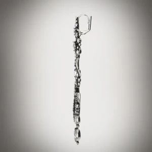 Gg Marmont Crystal Chandelier Earrings