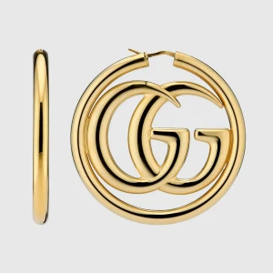 Gg Marmont Hoop Earrings
