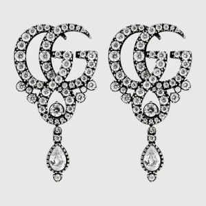 Gg Marmont Crystal Earrings