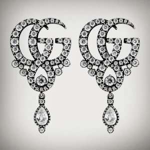 Gg Marmont Crystal Earrings
