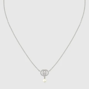 Crystal And Pearl Necklace
