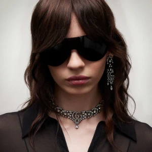 Gg Marmont Crystal Choker Necklace