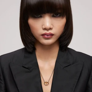 Gucci Interlocking Pendant Chain Necklace
