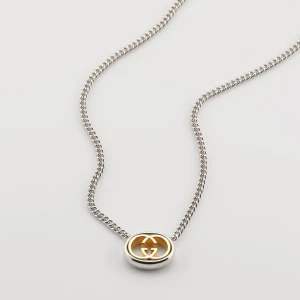 Gucci Interlocking Pendant Chain Necklace