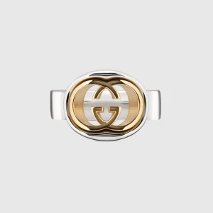 Gucci Interlocking Cut-Out Ring