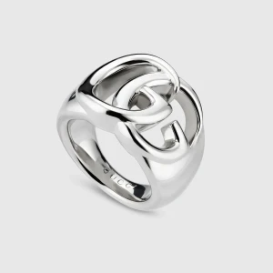 Gg Marmont Cut-Out Wide Ring