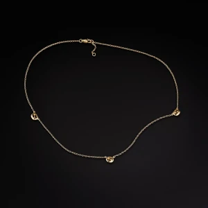 Gucci Interlocking 18K Pendant Necklace