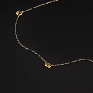 Gucci Interlocking 18K Pendant Necklace