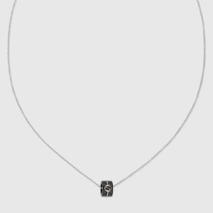 Gucci Interlocking 18K Pendant Necklace
