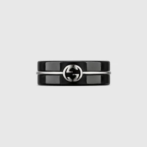 Gucci Interlocking Corundum Ring