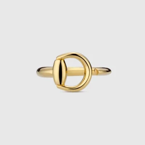 Gucci Horsebit 18K Open Ring