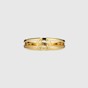 Gucci Interlocking 2-Band 18K Ring