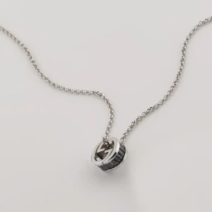 Gucci Interlocking Crystal Pendant Necklace