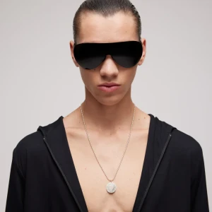 Gucci Crest Pendant Necklace