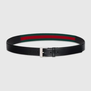 Belt With Squared Buckle