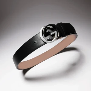 Wide Belt With Interlocking G Buckle