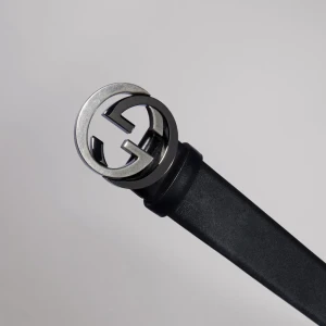 Wide Belt With Interlocking G Buckle