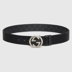 Reversible Belt With Interlocking G Buckle