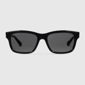 Rectangular-Frame Sunglasses