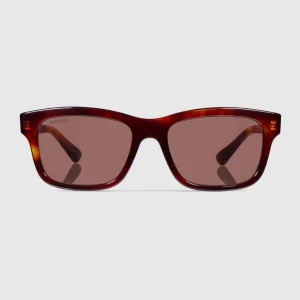 Rectangular-Frame Sunglasses
