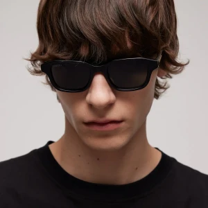 Rectangular-Frame Sunglasses