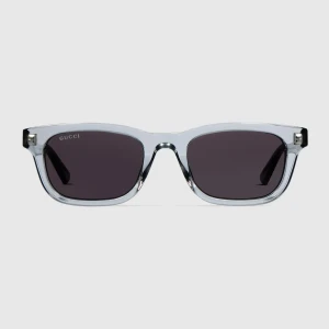 Rectangular-Frame Sunglasses