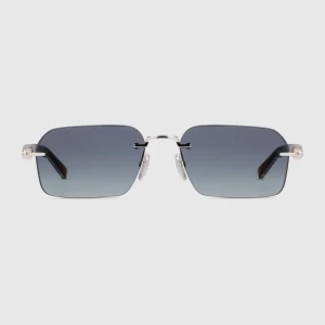 Rectangular-Frame Sunglasses