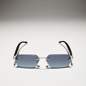 Rectangular-Frame Sunglasses