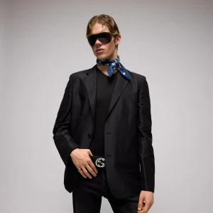 Cotton Silk Jacquard Pocket Square