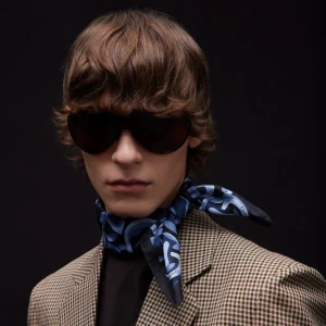 Printed Silk Pocket Square