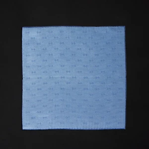 Horsebit Silk Jacquard Pocket Square