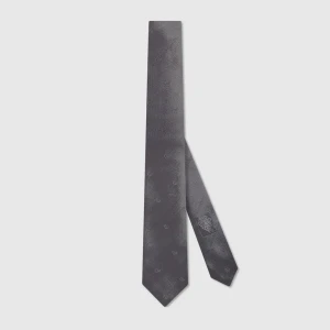 Double G Silk Jacquard Tie