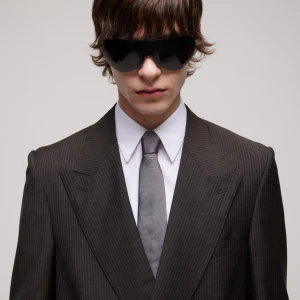 Double G Silk Jacquard Tie