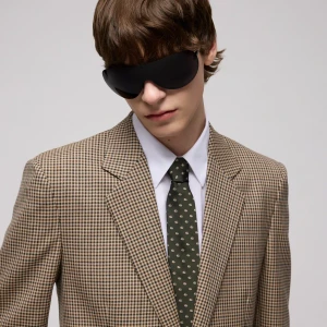 Double G Silk Jacquard Tie