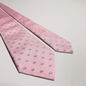 Double G Silk Jacquard Tie
