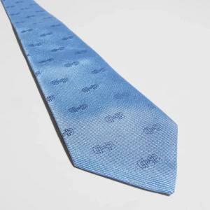 Horsebit Silk Jacquard Tie