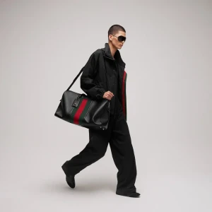 Mega Web Trademark Large Duffle Bag