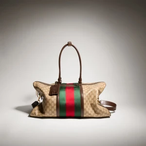 Medium Gg Duffle Bag With Web